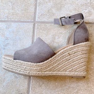 Brash Espadrille Wedge Sandals
